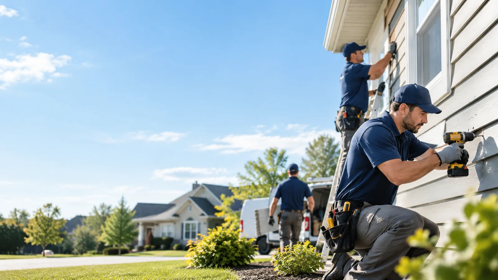Partial Siding Replacement in Warminster, PA